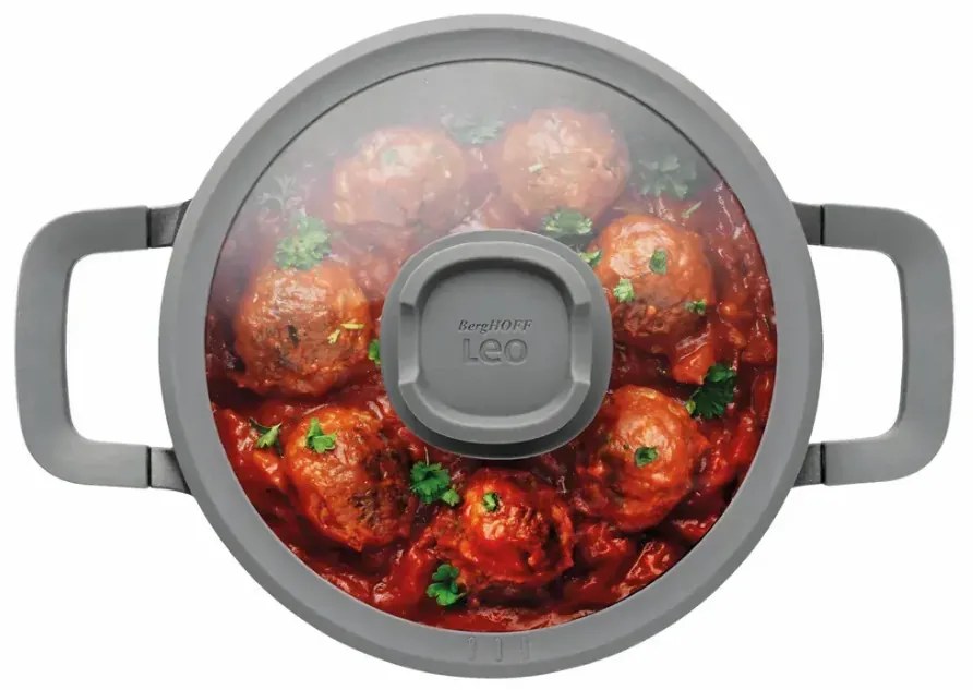 Hrniec Stone  20 cm s pokrievkou – keramický nepriľnavý povrch CeraGreen