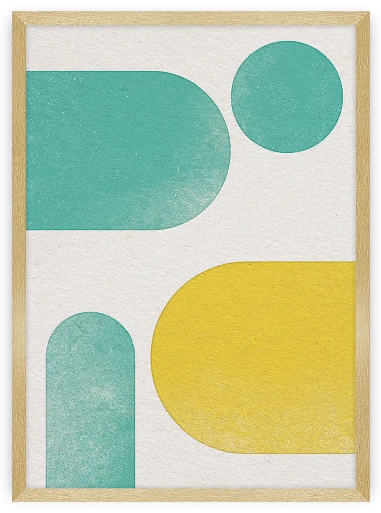 Plagát Abstract Shapes I