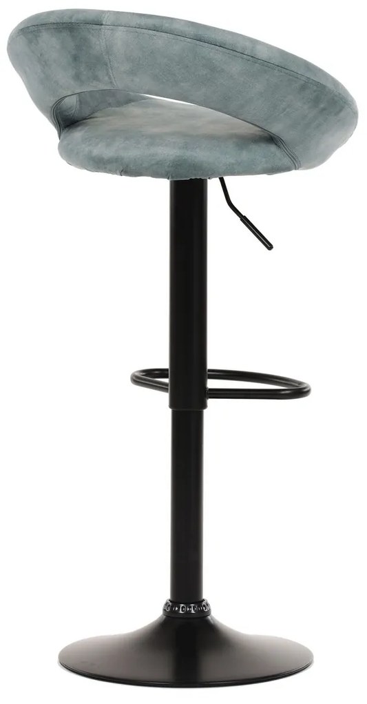 Súprava barových stoličiek AUB-822 BLUE4, 2 ks