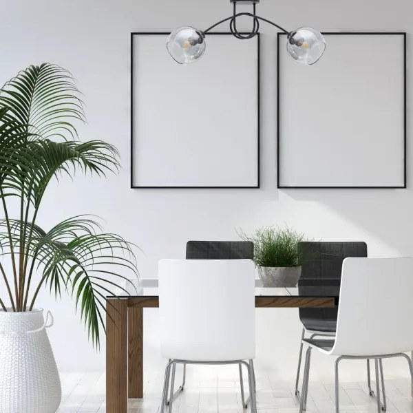 Prisadený luster LATIL 2xE27/60W/230V