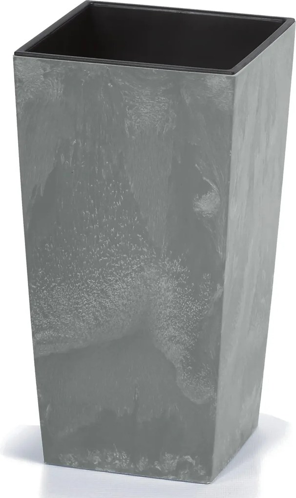 Květináč s vkladem Concreto 91 L šedý beton