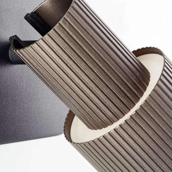 Brilliant - LED Nástenné bodové svietidlo CADIZ 1xGU10/5W/230V bronzová