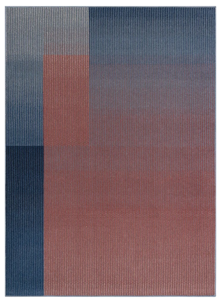 Koberec  NAIN Geometrický 7710/51944 červeno / modrý