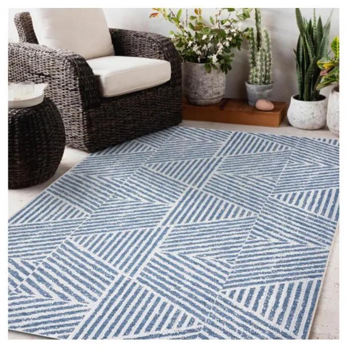 Kusový koberec Lanta modrý 80x150cm