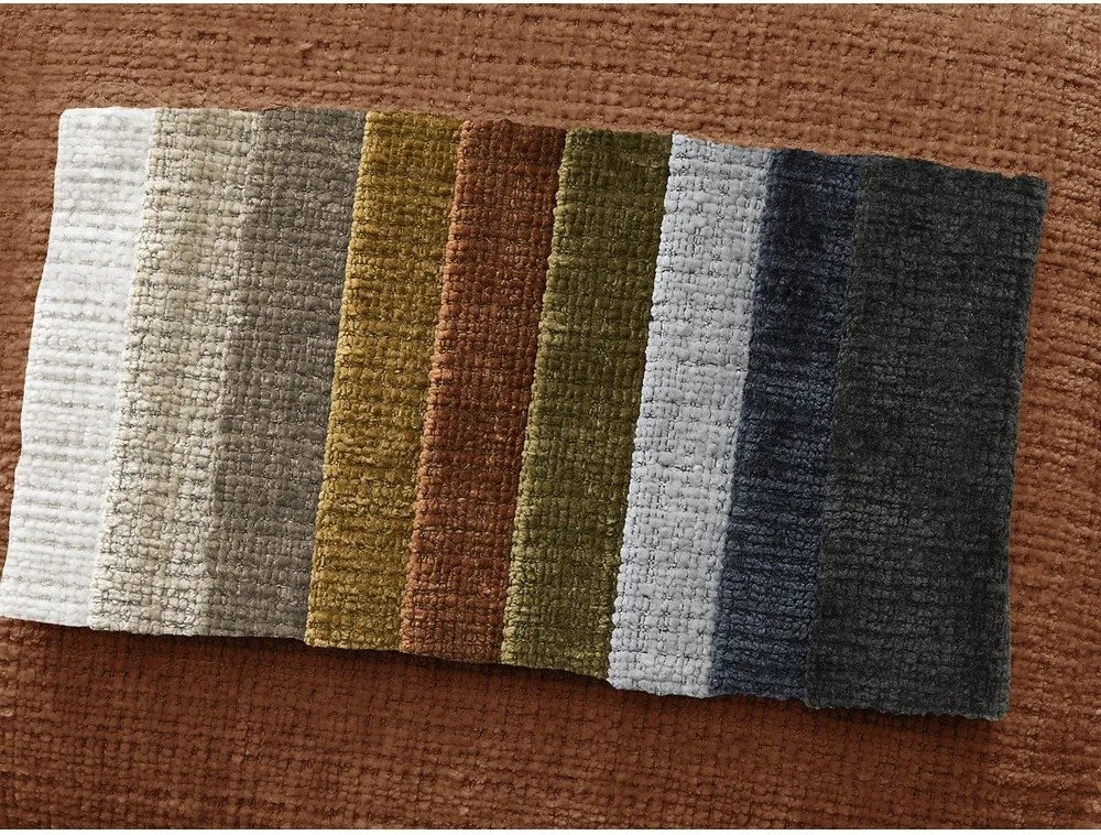 Oranžová ženilková podnožka Neil – Bobochic Paris