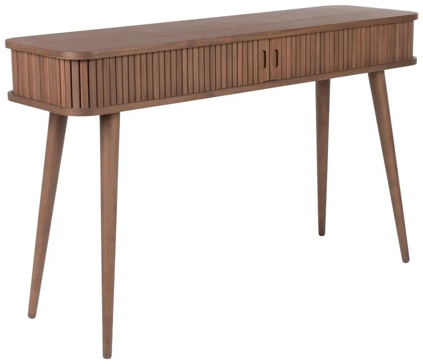 Hnedý konzolový stôl Zuiver Barbier, dĺžka 120 cm