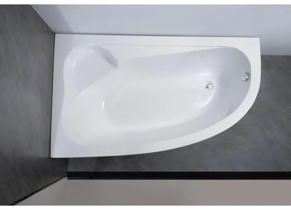 Asymetrická rohová vaňa Nizza - l'avá 170x100