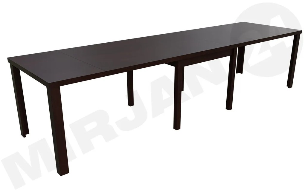 Rozkladací stôl A24, Morenie: wenge
