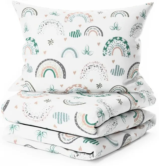 Bavlnené obliečky Renforcé RAINUBI biele Rozmer obliečky: 70 x 90 cm | 140 x 200 cm