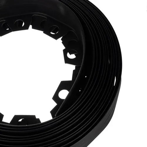 Gardlov Záhradný okraj 6cm x 10m s 20 kolíkmi - čierny