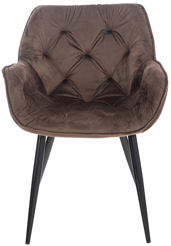 Stolička Tanna - zamat - Hnedá