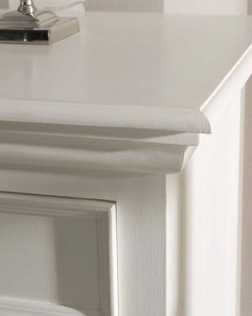 Komoda Dorothee 6 zásuviek, white&amp;natural