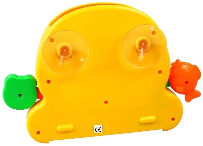 Lean Toys Hračka do kúpeľa – Chobotnica a farebné poháre