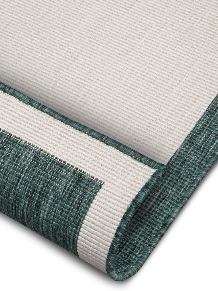 NORTHRUGS - Hanse Home koberce Kusový koberec Twin-Wendeteppiche 105473 Green – na von aj na doma - 80x150 cm