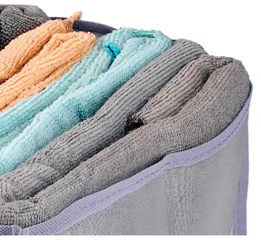 Arte Regal 2. akosť - Organizér do šatne, 9 priehradiek, inšpirované Máriou Kondo 29x44x22