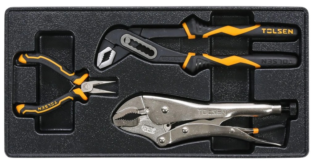 Tolsen Pojazdný dielenský vozík na náradie, vrátane 189 náradia, 7 zásuviek