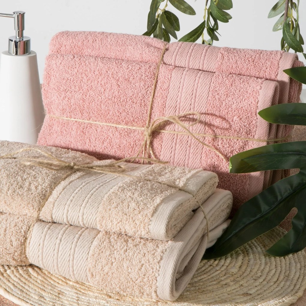 BAVLNENÝ UTERÁK ELMA 50X90 CM BIELA