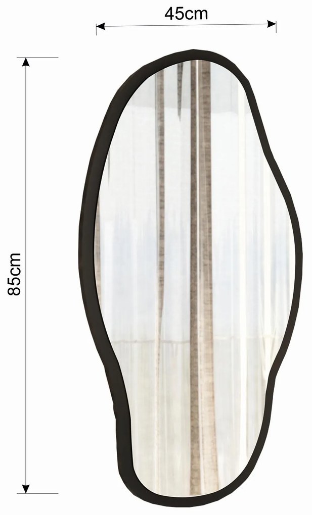 Zrkadlo Copperfield (priesvitná) . Akcia -18%. Vlastná spoľahlivá doprava až k Vám domov. 1102061