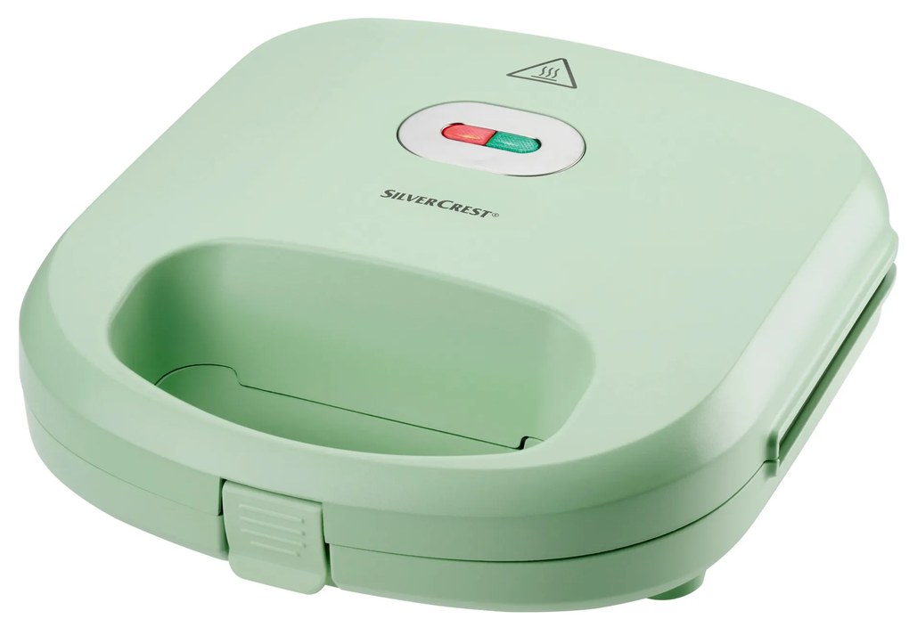 Silvercrest®  Kitchen Tools Vaflovač s vymeniteľnými platňami Swew 750 D4/Sowew 750 D4 (mentolová)  (100387639)