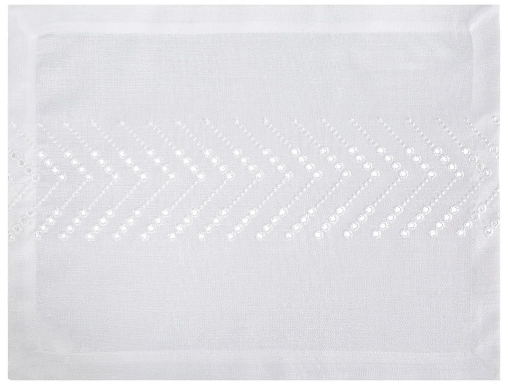 SADA 4KS PRESTIERANIE NA STÔL INES7 32X45 CM SVETLOKRÉMOVÝ