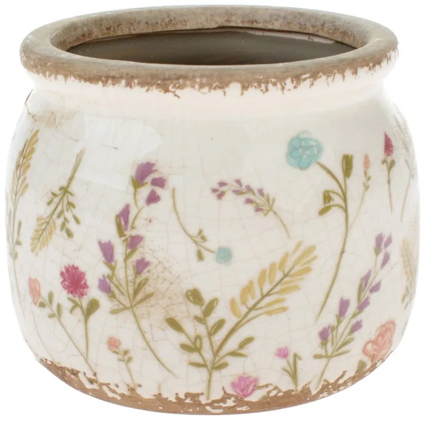 Keramický obal na kvetináč ø 12 cm – Dakls