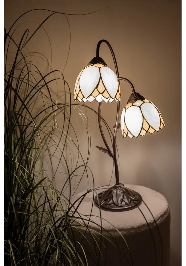 Tiffany nočná lampa LUPENE 35*33*61