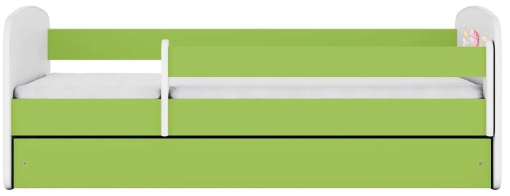 Dětská postel Babydreams balón zelená