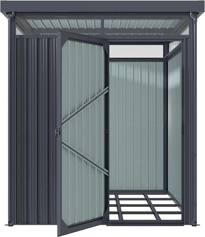 Záhradný domček so svetlíkmi Avenberg MAGNUS 2.5 x 2.0 m - Premium