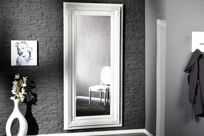 Nástenné zrkadlo Renaissance biele 180cm