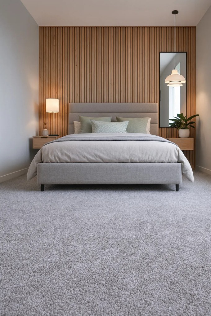 Metrážny koberec Bali 073, na mieru, šíře 4m, šedá, filc, detská izba, Condor Carpets