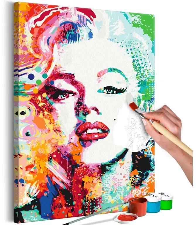 Obraz - maľovaný podľa čísel Charming Marilyn