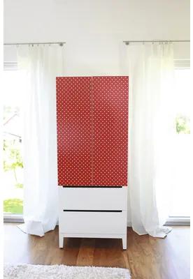 Samolepiaca fólia d-c-fix® Petersen červená 45x200 cm