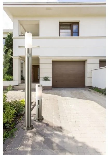 Globo 3158S - Vonkajšia lampa so senzorom DACIA E27/60W/230V IP44