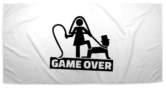Sablio Uterák Game over - 70x140 cm