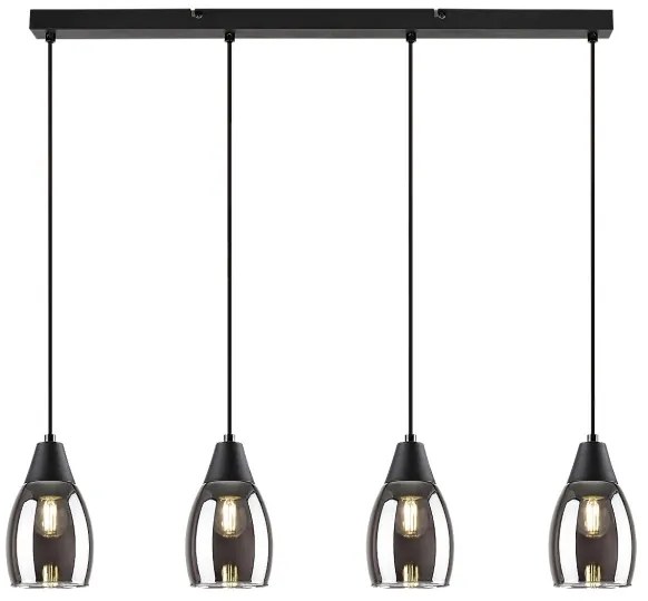 Rabalux 72184 - Luster na lanku ILMARI 4xE27/15W/230V