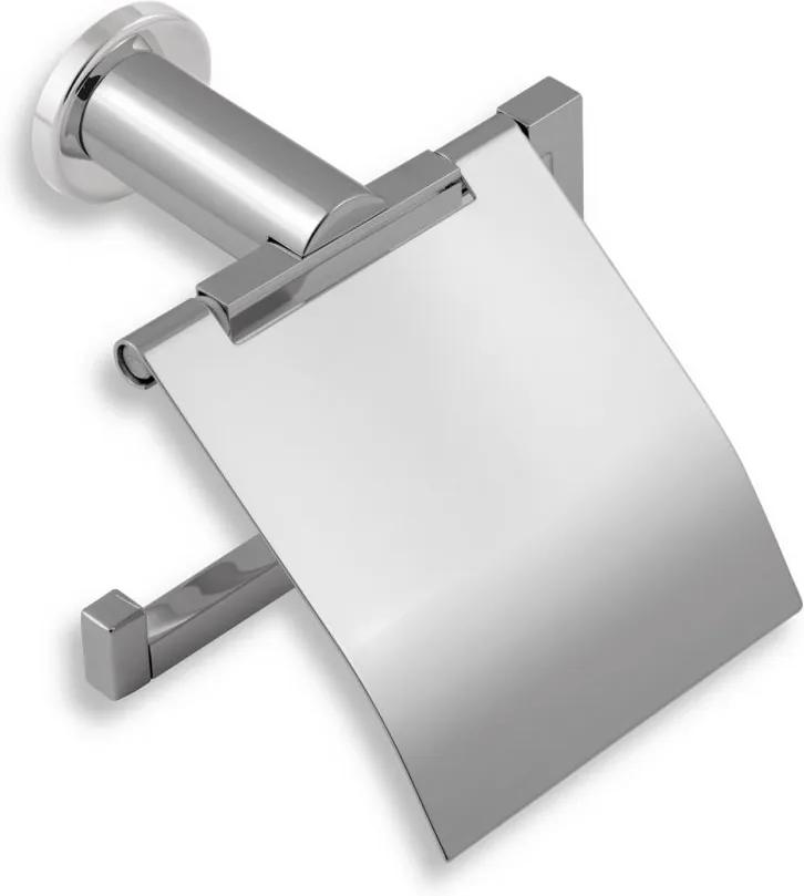 Novaservis Metalia 2 6238,0 držiak toaletného papiera s krytom