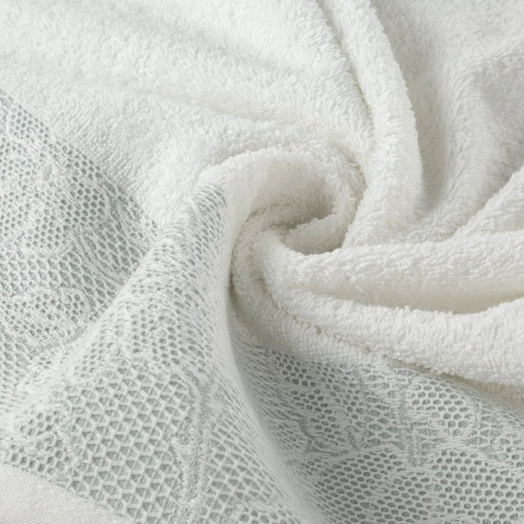 BAVLNENÝ UTERÁK TULIA SADA 3KS 70X140 CM BIELA