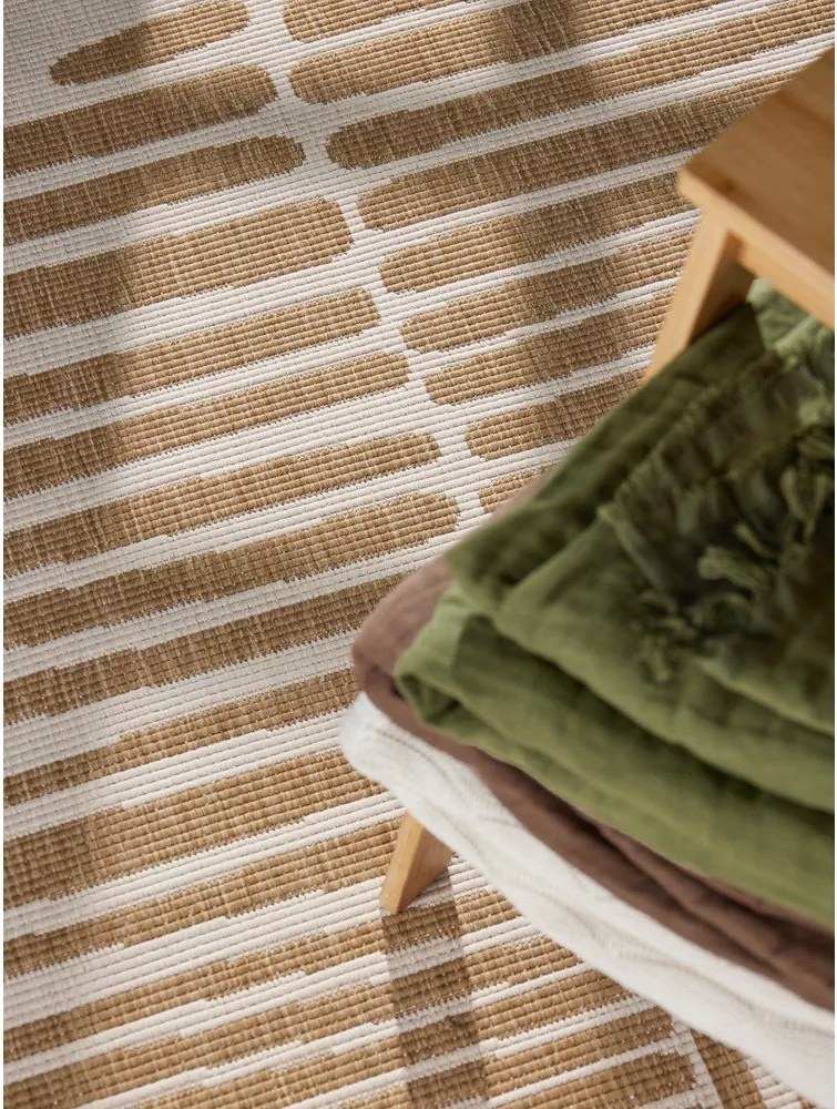 Krémový/v prírodnej farbe okrúhly vnútorný a vonkajší koberec ø 200 cm Haringey Bounds – Ted Baker