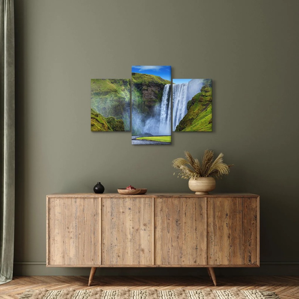 Obraz - Vodopád Seljalandsfoss (90x60 cm)