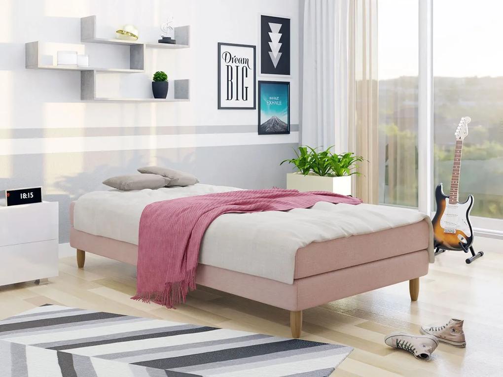 Jednolôžková posteľ 120 cm Mac 1 (ružová) (s matracom). Vlastná spoľahlivá doprava až k Vám domov. 1069998