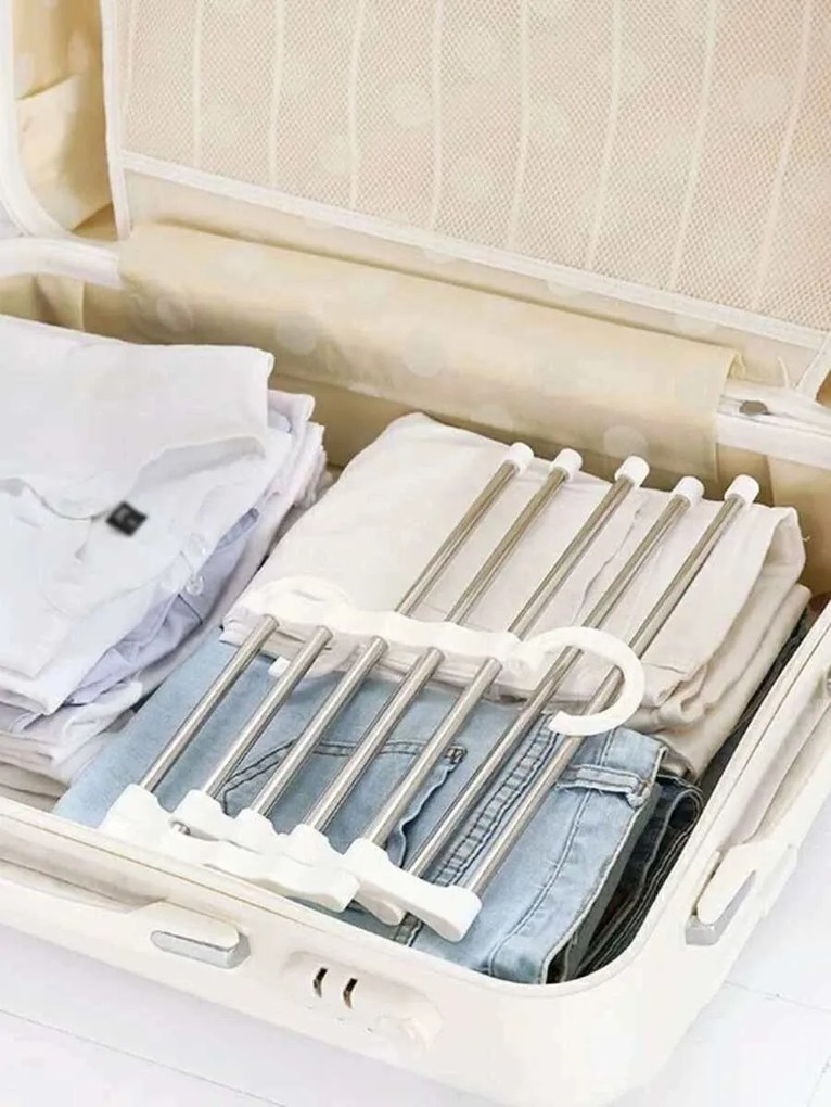 CMP Paris Vešiak, ramienko do šatníkovej skrine na zavesenie 5 nohavíc, výsuvný