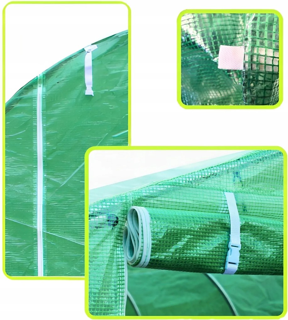 TRENDIE Fóliovník 2 x 3m zelený PREMIUM