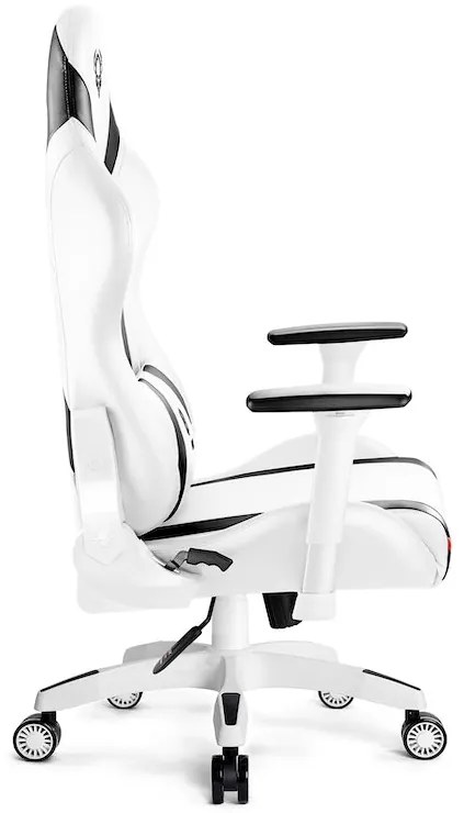 Herné kreslo Diablo X-Horn 2.0 King Size: Bielo-čierne Diablochairs