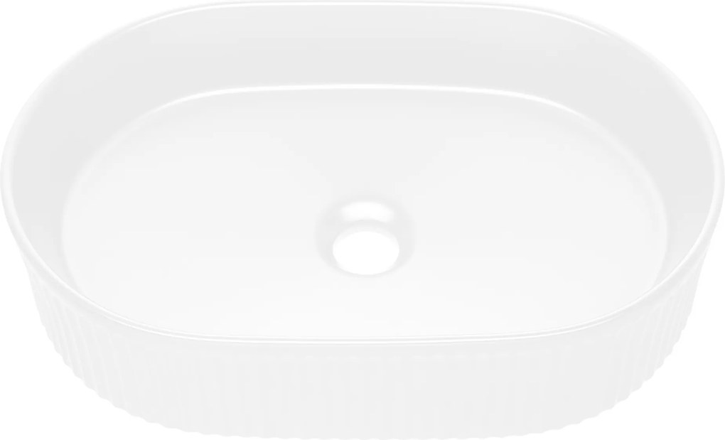 Comad Keramické umývadlo na dosku BEYOND 5 WHITE, biela