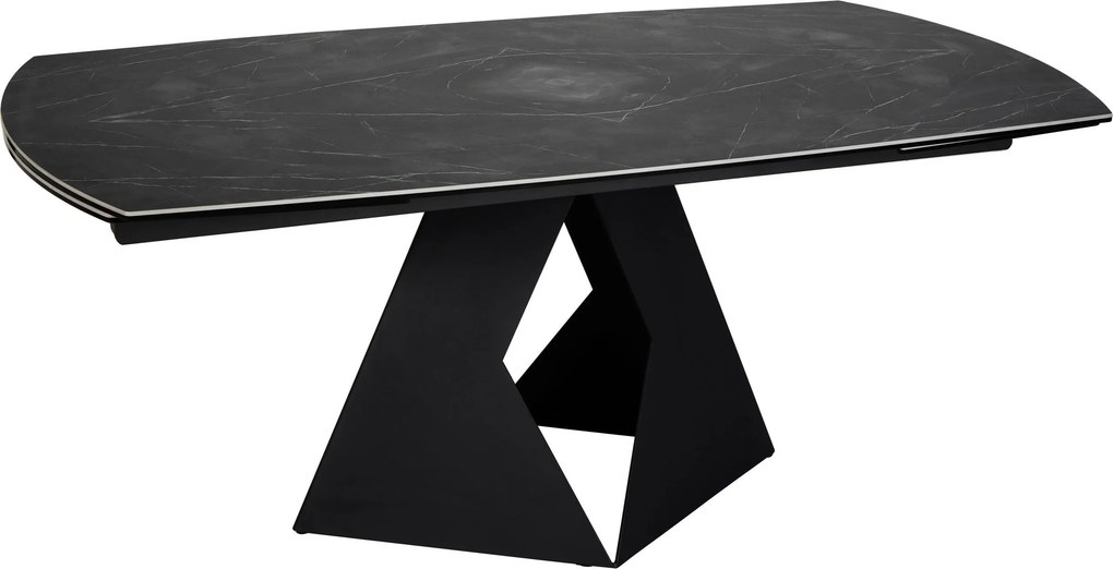 XXXLutz JEDÁLENSKÝ STÔL, čierna, 180-260/95/76 cm Belluti - Stoly - 000069007301