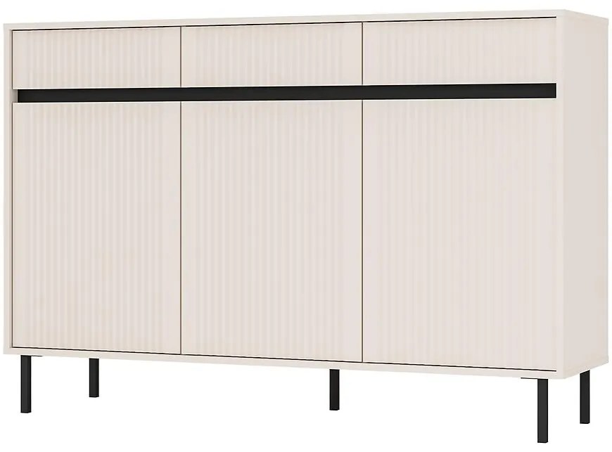 Komoda Osaka 833 3F 3S pieskovo béžová