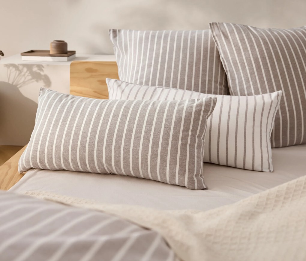 Obliečky na vankúše z flanelu, cca 80 x 40 cm