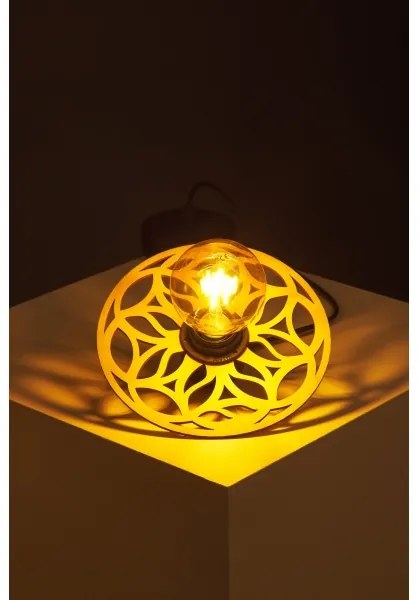 Luster na lanku FALCO 1xE27/60W/230V pr. 20 cm béžová