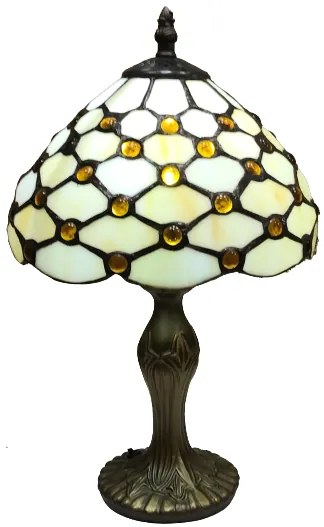 Tiffany nočná lampa vitráž HIVE Prezent 67 vzor 7