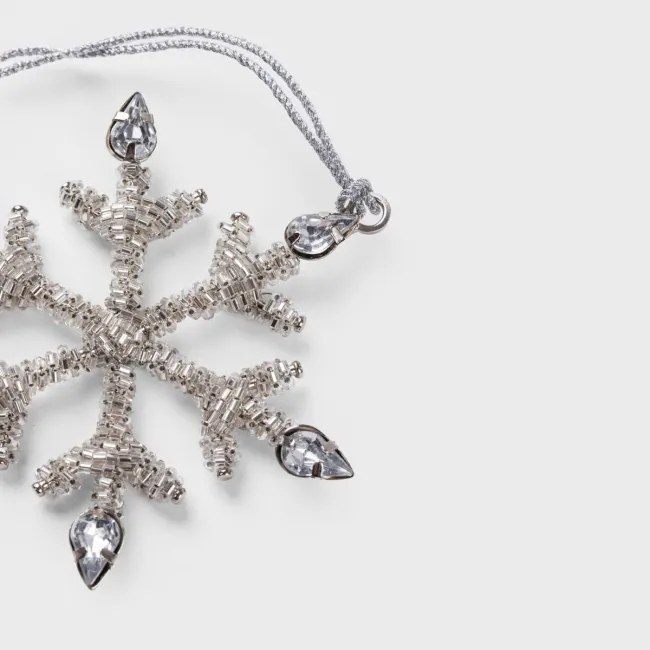 Vianočná ozdoba  DIAME snehová vločka 710513